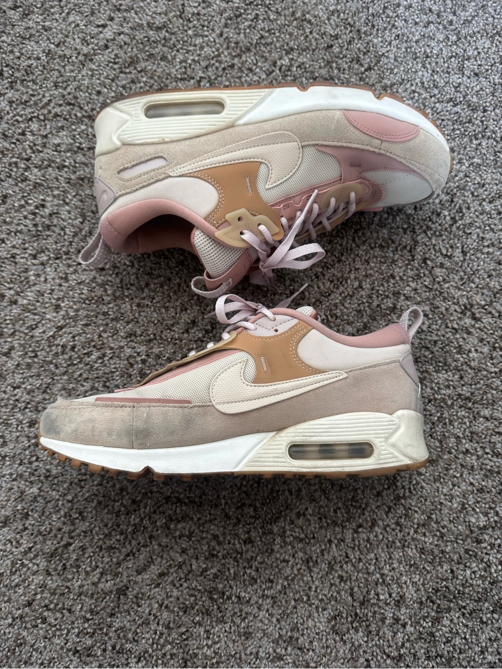 Nike Women’s Air Max 90 Futura Sneaker 9 Sanddrift